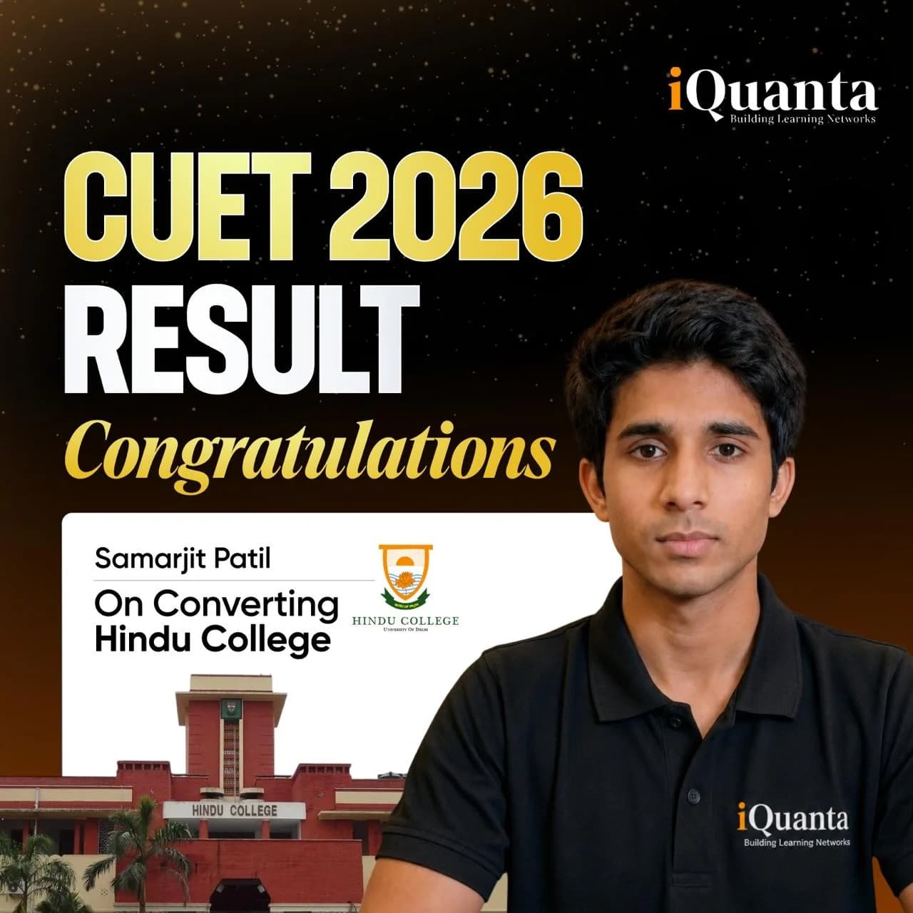 Samarjit Patil - iQuanta CUET Topper