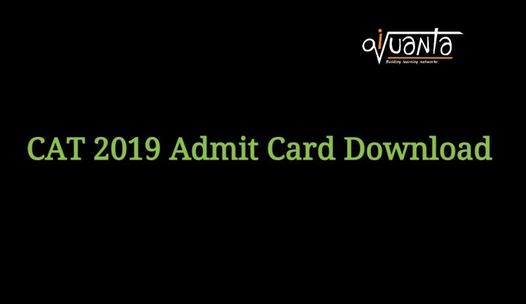 CAT 2019 Admit Card Download Now