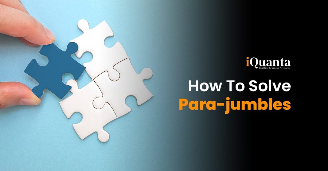 how to solve para-jumbles for banking exams