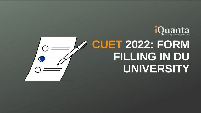 CUET 2022: Form filling in DU University