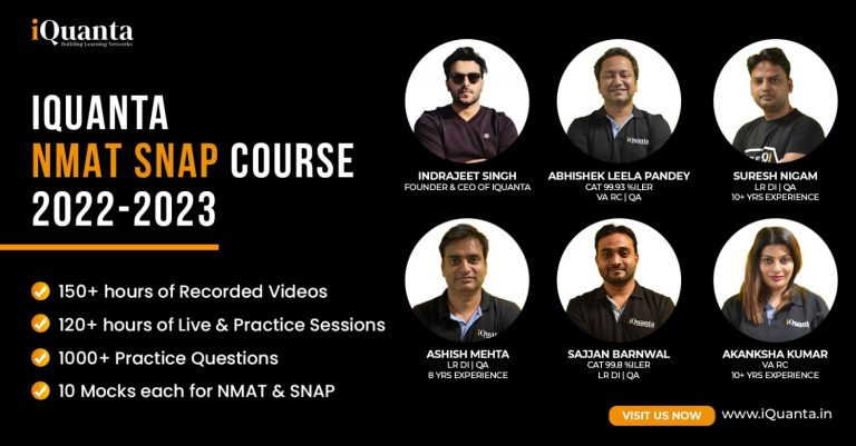 NMAT+ SNAP 2022 Course Launched! Crack NMAT & SNAP With iQuanta