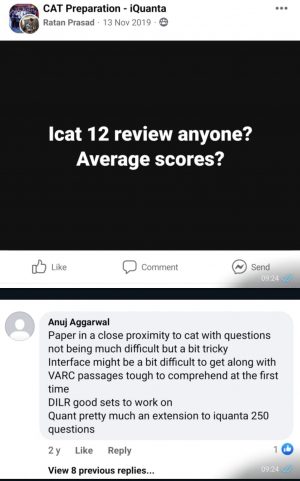 iCAT 2024: iQuanta's CAT Mock Test Series - iQuanta