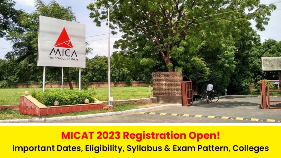 MICAT 2023 registration