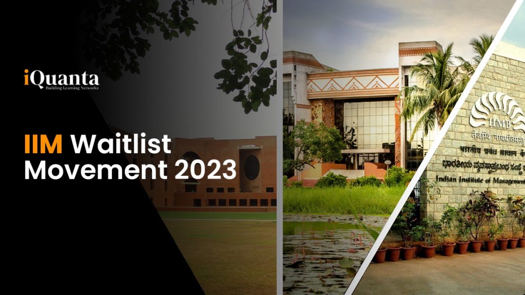 IIM Waitlist Movement 2023 (Expected) iQuanta