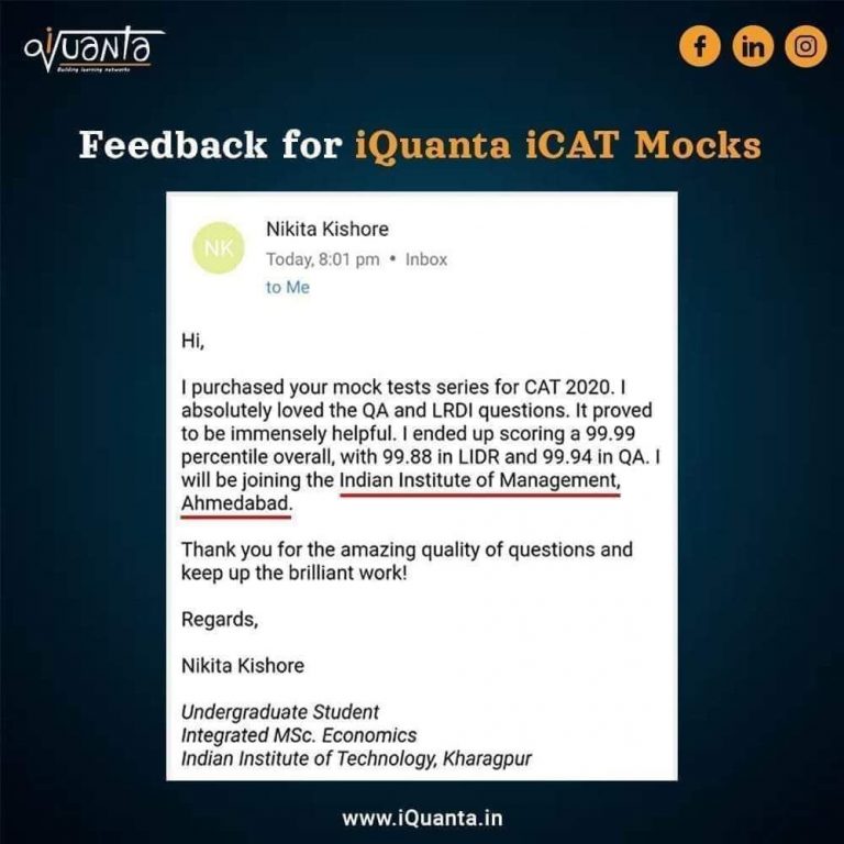 Best CAT mock test