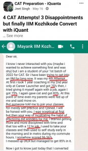 IIM Kozhikode iQuanta Alumni