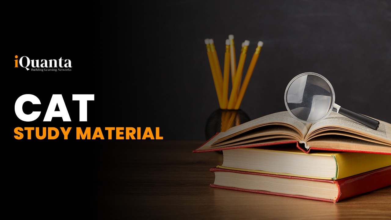 Download CAT Study Material PDF 2023