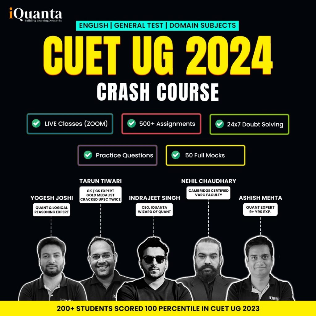 CUET Crash Course