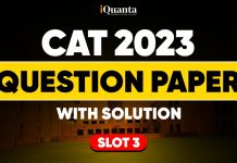 CAT 2023 Slot 3 Question Paper With Solution | VARC, LRDI, QA
