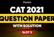 CAT 2021 Slot 3 Question Paper With Solution | VARC, LRDI, QA