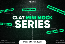 CLAT Mini Mock Series by iQuanta: 9th January 2025