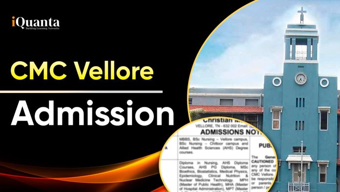 CMC Vellore Admission