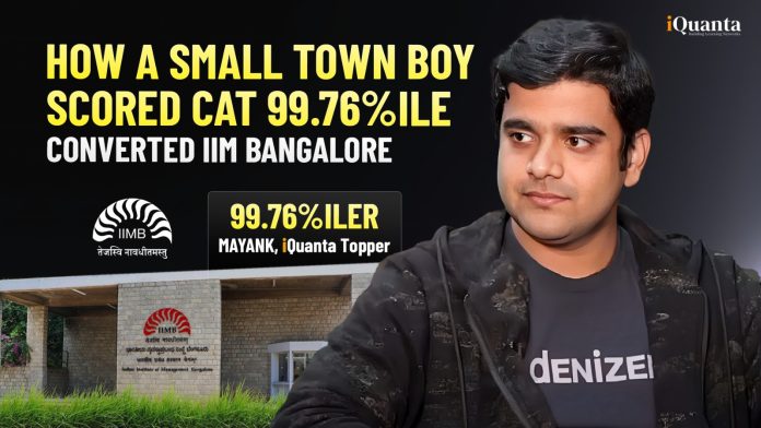 CAT Topper Journey