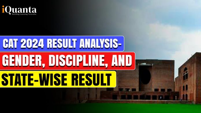 CAT 2024 Result Analysis- Gender, Discipline, and State-Wise Result