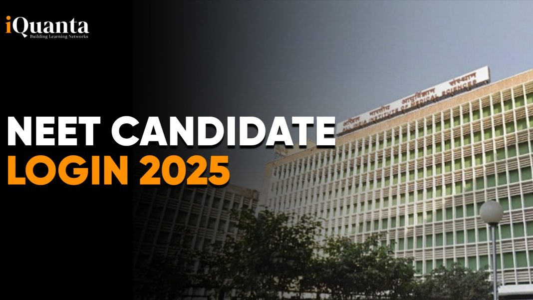 Neet Router Login NEET Candidate Login 2025 - iQuanta