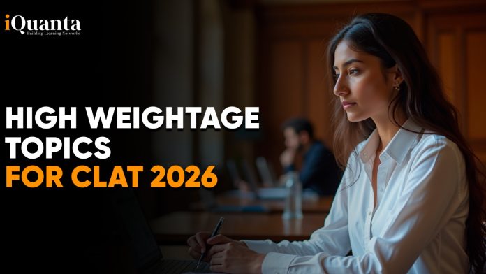 High Weightage Topics for CLAT 2026