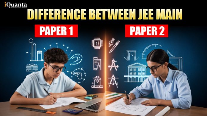 Difference Between JEE Main Paper 1 and 2