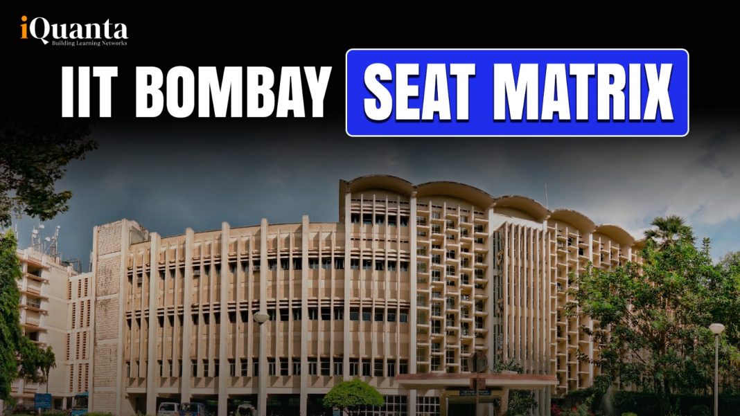 IIT Bombay Seat Matrix 2025 - Know the Branch Wise Seat Intake - iQuanta