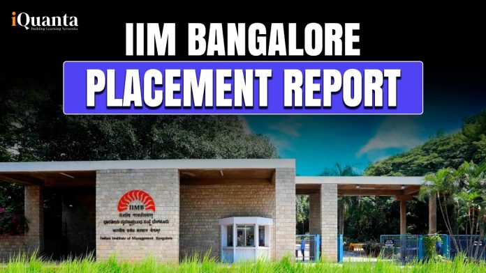 IIM Bangalore Placement