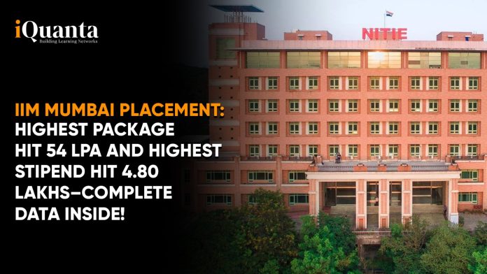 IIM Mumbai Placement