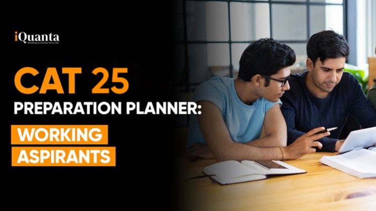 8 months Planner for CAT 2025 Preparation: Working Aspirants - iQuanta