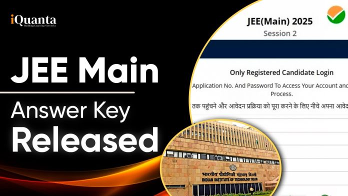 JEE Main Answer Key Released
