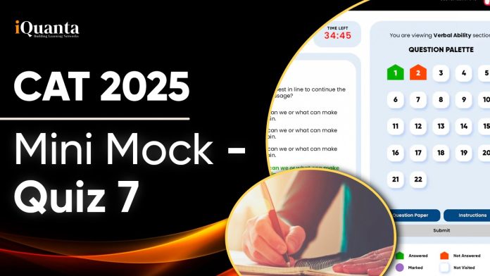 CAT 2025 Mini Mock