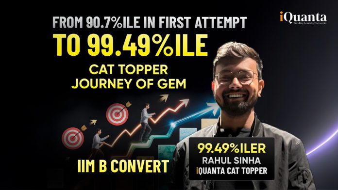 CAT Topper Journey