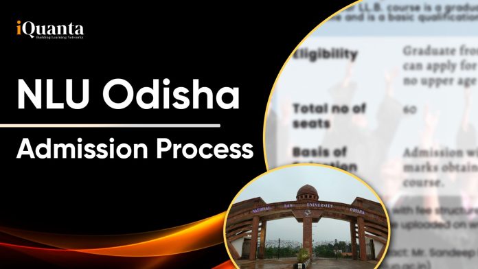 NLU Odisha Admission Process
