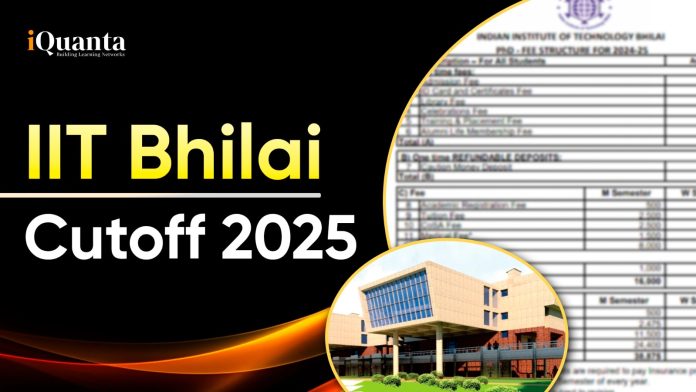 IIT Bhilai Cutoff