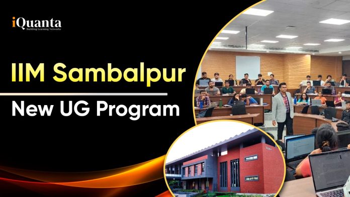 IIM Sambalpur New UG Program