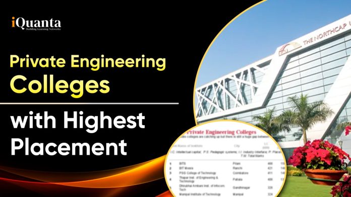 Private Engineering Colleges With Highest Placements