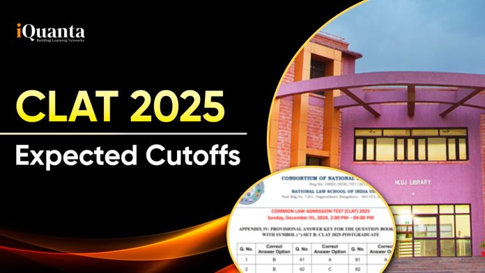CLAT 2025 Expected Cutoffs(Category-Wise Cutoff marks and rank)