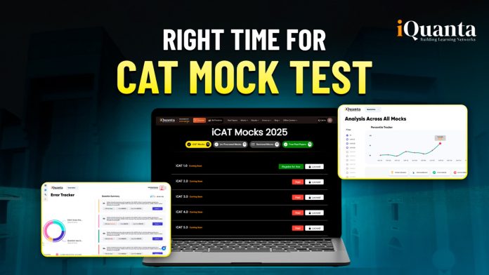 Right Time for CAT Mock Test