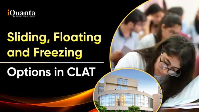 Sliding, Floating and Freezing Option in CLAT