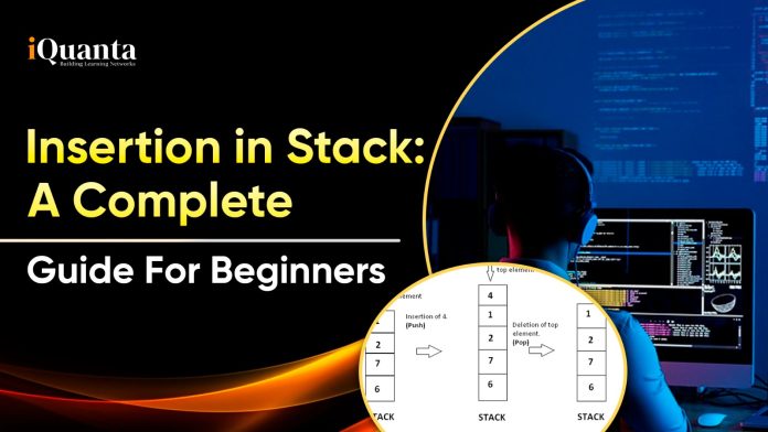 Insertion in stack
