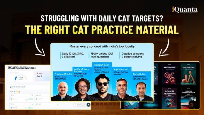 CAT Daily Targets - CAT Practice Materials