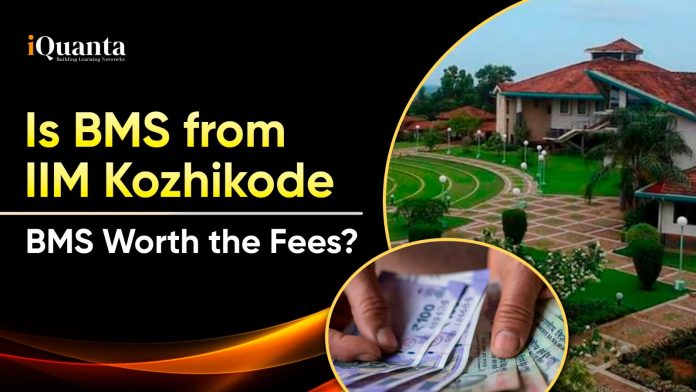 IIM Kozhikode BMS Course