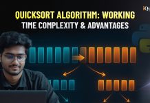 QuickSort Algorithm: Working, Time Complexity & Advantages QuickSort Algorithm