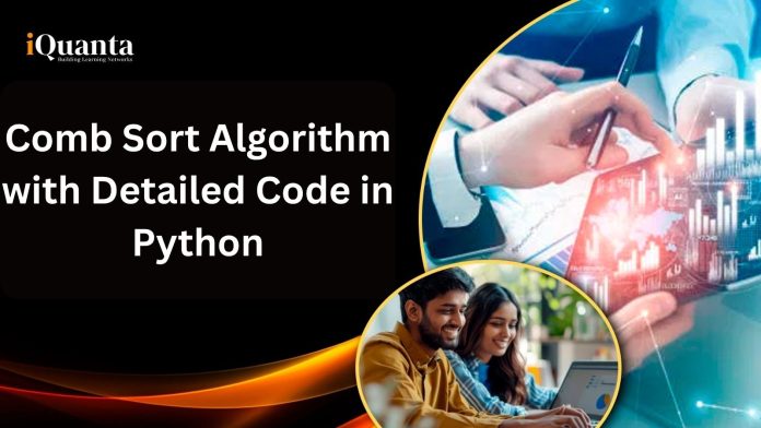 comb sort algorithm