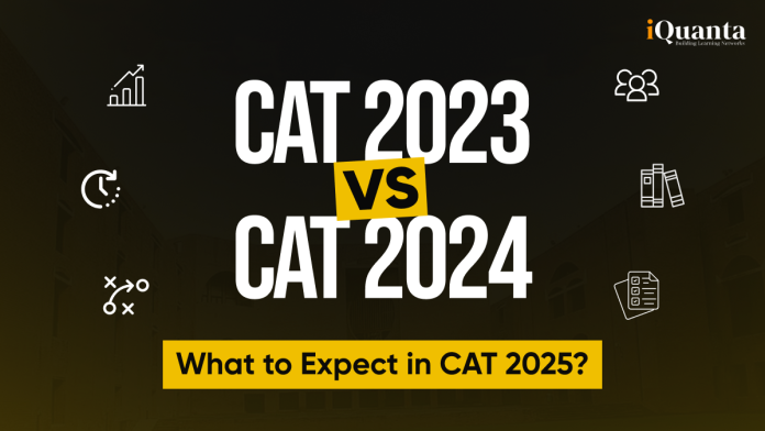 CAT 2023 vs CAT 2024