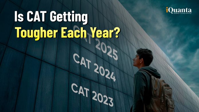 Is CAT Getting Tougher Each Year?