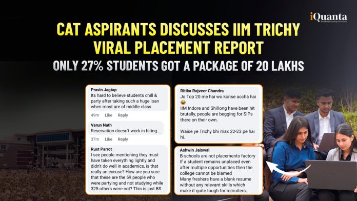 IIM Trichy Viral Placement Report