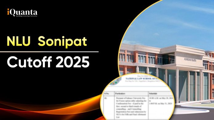 NLU Sonipat Cutoff