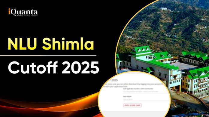 NLU Shimla Cutoff 2025