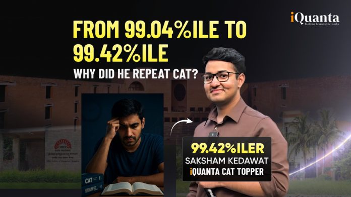 CAT Topper Journey