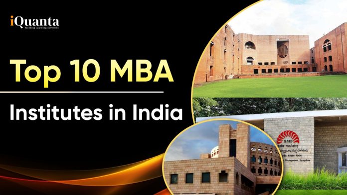 Top 10 MBA Institutes in India