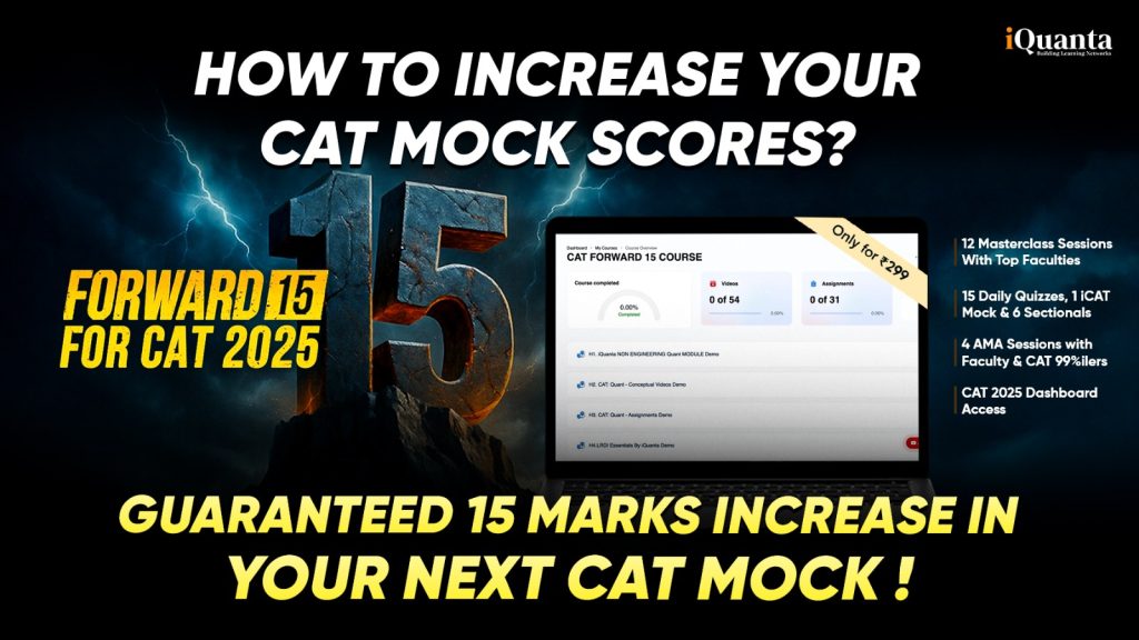 How to Increase Your CAT Mock Scores? Right Strategy With Guaranteed 15 ...