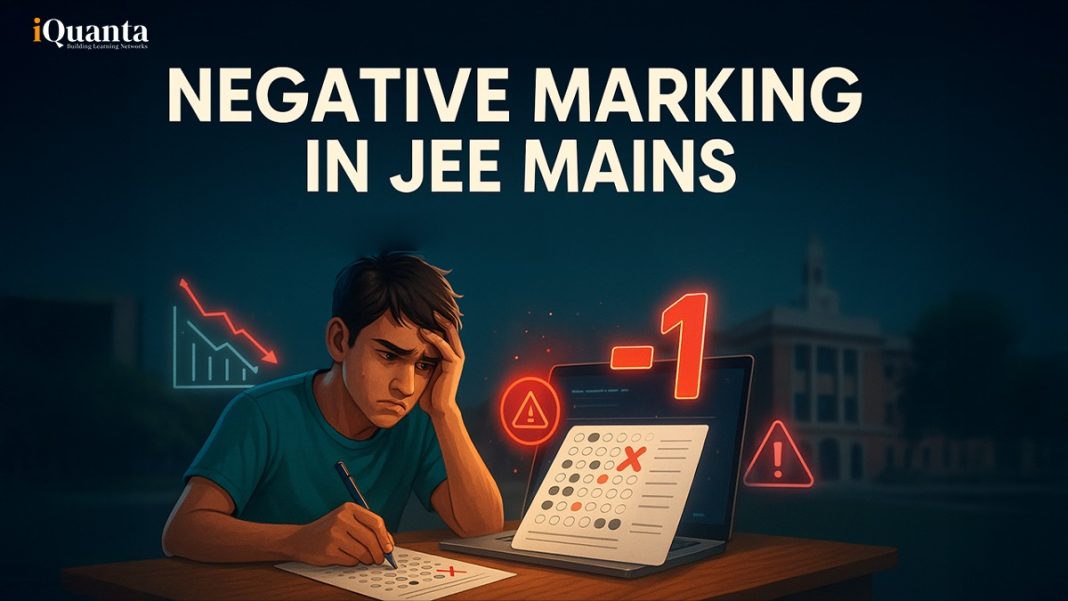 Negative Marking in JEE Mains 2026 - Right Strategy to Avoid Negative ...