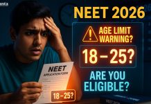 NEET 2026 Age Limit – Check Detailed Eligibility Criteria 2026 NEET 2026 Age Limit